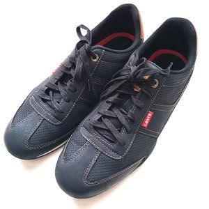 LEVI'S Men's Fashion Sneakers Shoes Lace Up Comfort Athletic Black Size 12
